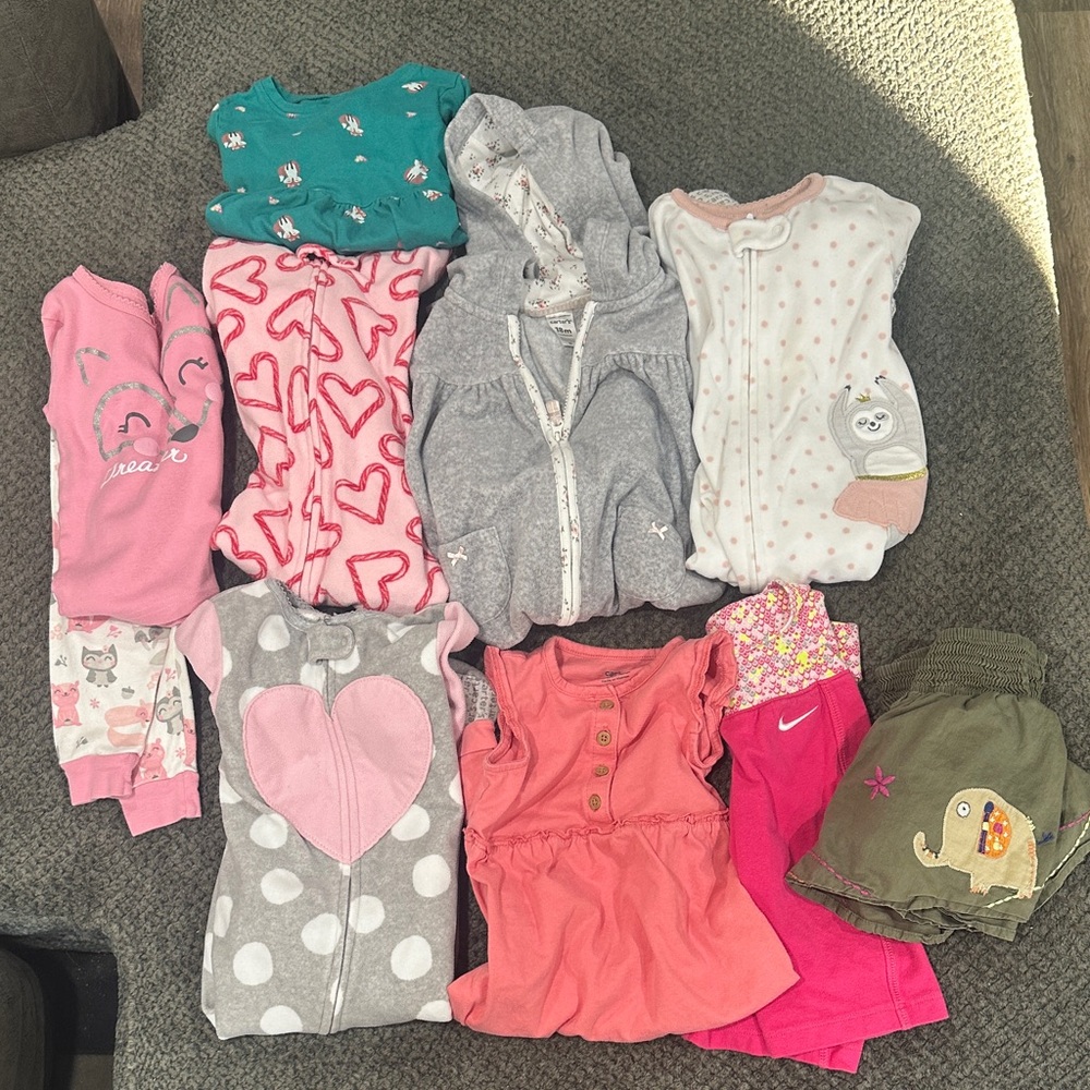 HUGE SALE Bundle Lot of 18 month baby girl clothes